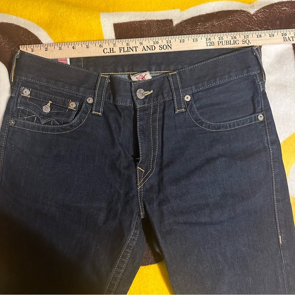 True Religion Man Jean Short Pants Size 34 - Picture 7 of 8